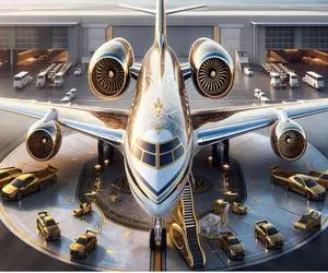 هواپیماهای لوکس؛ تو این جت شخصی اتاق خواب جداگونه داره سالن سینماش هم مجهزه