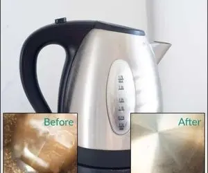 ترفندای خونگی واسه رفع رسوب کتری؛ اینجوری تو سه سوت از هر چی رسوب تو کتریه خلاص شو!