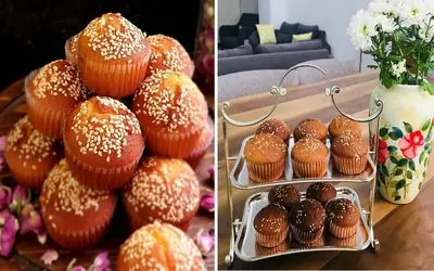 طرز تهیه کیک یزدی خونگی / دستور پخت متفاوت با طعم عالی و پف زیاد