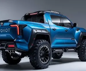 ماشین های لوکس؛ برای ساخت بزرگترین پیکاپ دوکابین جهان از چرم گاو نر و طلا استفاده شده