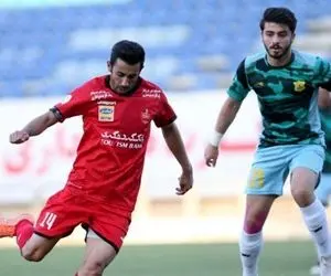 توقف پرسپولیس مقابل نفت آبادان در بازی دوستانه