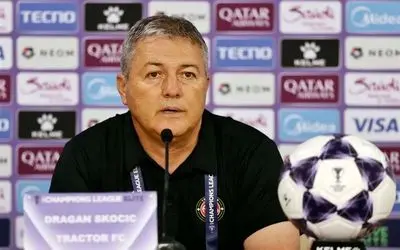 اظهارات دراگان اسکوچیچ قبل از بازی تراکتور - الوحده
