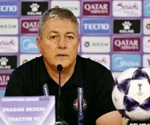 اظهارات دراگان اسکوچیچ قبل از بازی تراکتور - الوحده