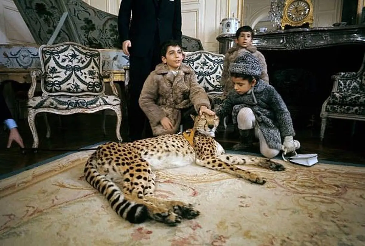 Rendezvous With The Prince Reza Pahlavi_  In France_ in February 1970_ on the occasion of the visit