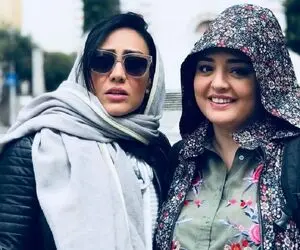 تبریک تولد نرگس محمدی به بهترین دوستش المیرا! | عکس