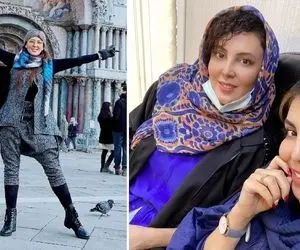 فیگور مارپیچ لیلا بلوکات با یه شنل نستعلیق؛ جهت زیبایی پوستشو کشییید شد بلور! 