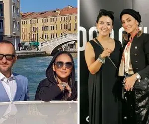 ژست و لباس "پر حرف و حدیث" خانم بازیگر در فستیوال ونیز!+عکس