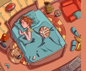 بازی فکری؛ اگه خنگول نیستی خرگوش رو تو اتاق خواب دختر شلخته پیدا کن!