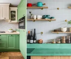 ترفندهای چیدمان و بزرگ نشون دادن آشپزخونه های کوچیک/ چند نکته کاربردی و ساده