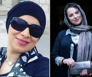 "روشنک عجمیان" لباسی باحال تنش بود که یهو برای تولدش سورپرایز شد؛ تناقص حجاب و میکاپ!