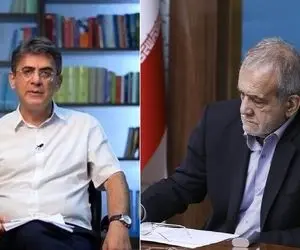 شهرام یزدانی بعد از اعلام برائت سعید جلیلی از پزشکیان جکم گرفت