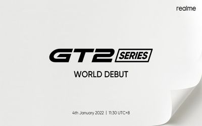 ریلمی سری GT2 را 4 ژانویه رونمایی خواهد کرد