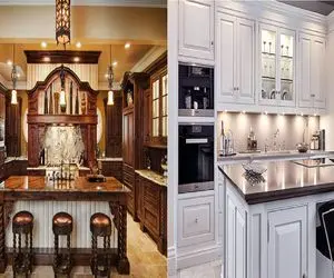 کابینت های طرح چوب جدید برای آشپزخونه/ وقتی شیکی و کارایی با هم وارد آشپزخونت میشن