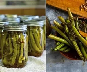 طرز تهیه ترشی لوبیا سبز / یه کنار غذای عالی که حسابی ترد و خوش طعم میشه