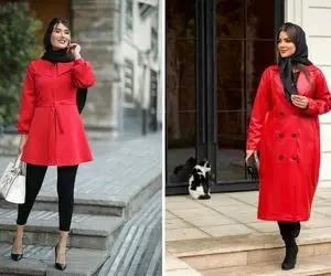 با پالتوی قرمز چطور استایل کنیم؟ هم واسه مهمونی هم مراسم رسمی بهترین انتخابه