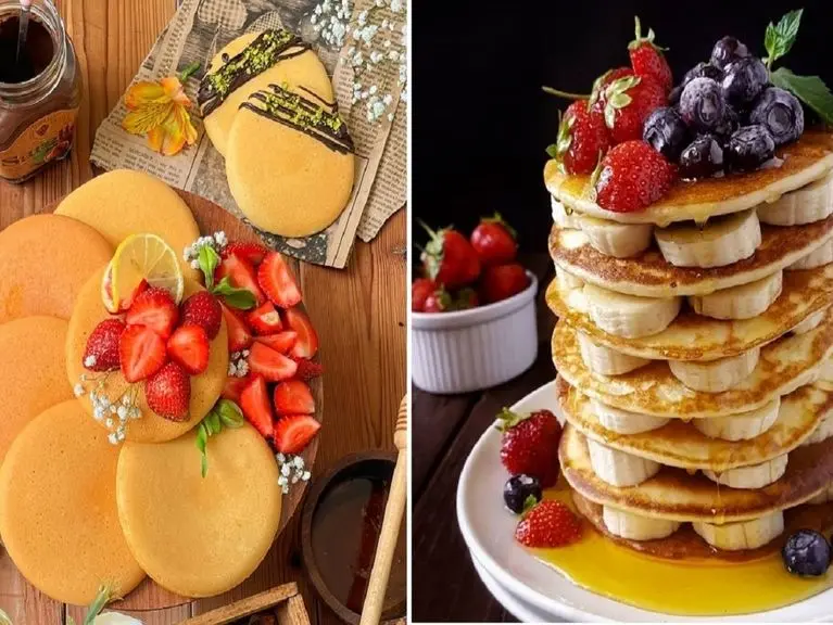 آموزش گام به گام پخت پنکیک پفکی برای 4 نفر؛ به سبک اروپایی و آمریکایی