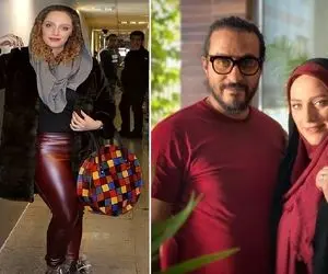 نگین معتضدی شلوارو بیخی شده لواشک ترش پا کرده؛ لباس عروس پشمالووو چی میگه!