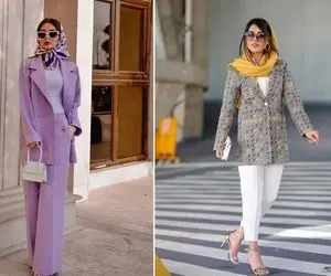 بانو جونم با این رنگا همیشه شیک باش؛ هفت رنگ جذاب واسه مانتو شلوار که حسااابی خوشگلت میکنه