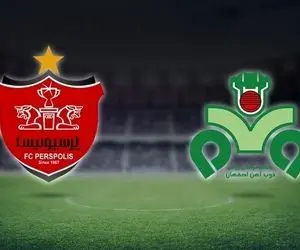 خلاصه بازی پرسپولیس-ذوب آهن دوشنبه 27 دی، یک هشتم نهایی جام حذفی ایران