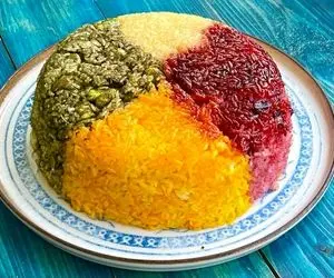 ایده های خلاقانه؛ این پلوی چند رنگو افطار بذاری جلو مهمون هر جا بره از سلیقت میگه