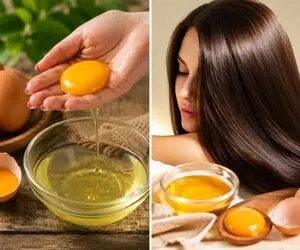 فواید منحصر به فرد زرده تخم مرغ برای سلامت مو؛ تهیه ماسک، روش به موها مالیدن و نتیجه