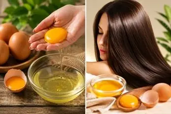 فواید منحصر به فرد زرده تخم مرغ برای سلامت مو؛ تهیه ماسک، روش به موها مالیدن و نتیجه
