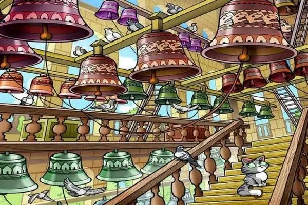 بازی فکری؛ دوستای شرلوک هولمز بیاین بگین صاحب اینهمه زنگوله کجای این تصویر قایم شده؟