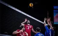 جدول لیگ ملتهای والیبال بعد از باخت ایران به فرانسه دوشنبه 31 خرداد