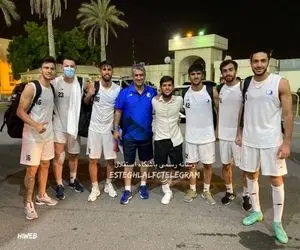 (عکس) مهدی قایدی در تمرین استقلال