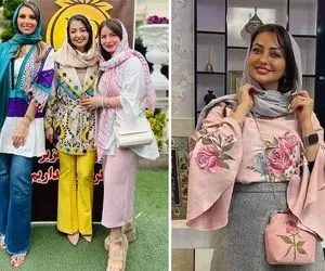 نفیسه روشن زرد قناری استایل زد چِش درااار؛ با کفتراش چه نشون داد زار و زندگی لوکسشو!