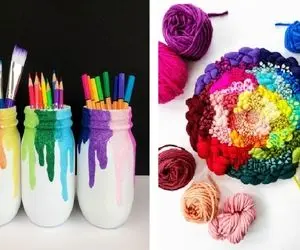 ایده های خلاقانه؛  کاردستی های دکوری اتاق دخترت رو ممتاز و تر و تازه می کنه 