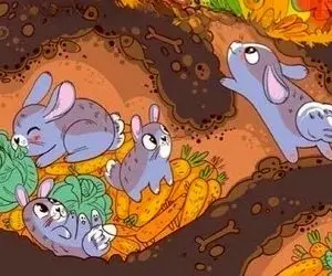 بازی فکری؛ اندازه هرکول پوآرو با ضریب هوشی بالای ۱۷۱ تیزبینی حلزون پنهان شده رو دریاب