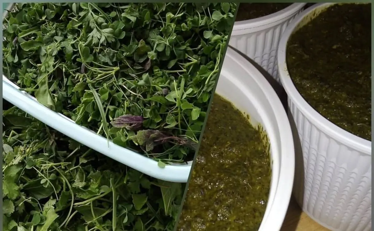 سبزی ترش واش