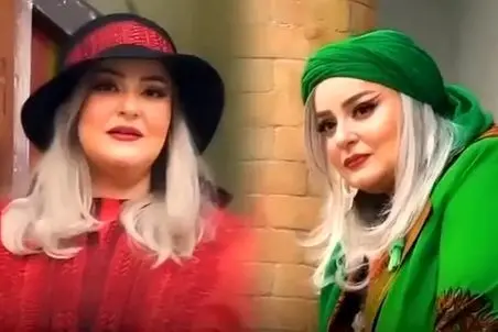 آواز شادانه؛ اجرای آهنگ گوگوش در عروسی نعمیه نظام دوست توسط خواننده معروف با هل و کل