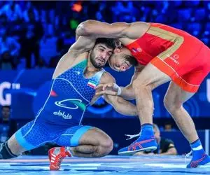 (ویدئو) بی‌احترامی کشتی‌گیر ترک به کامران قاسم‌پور پس از شکست به گلادیاتور ایرانی!