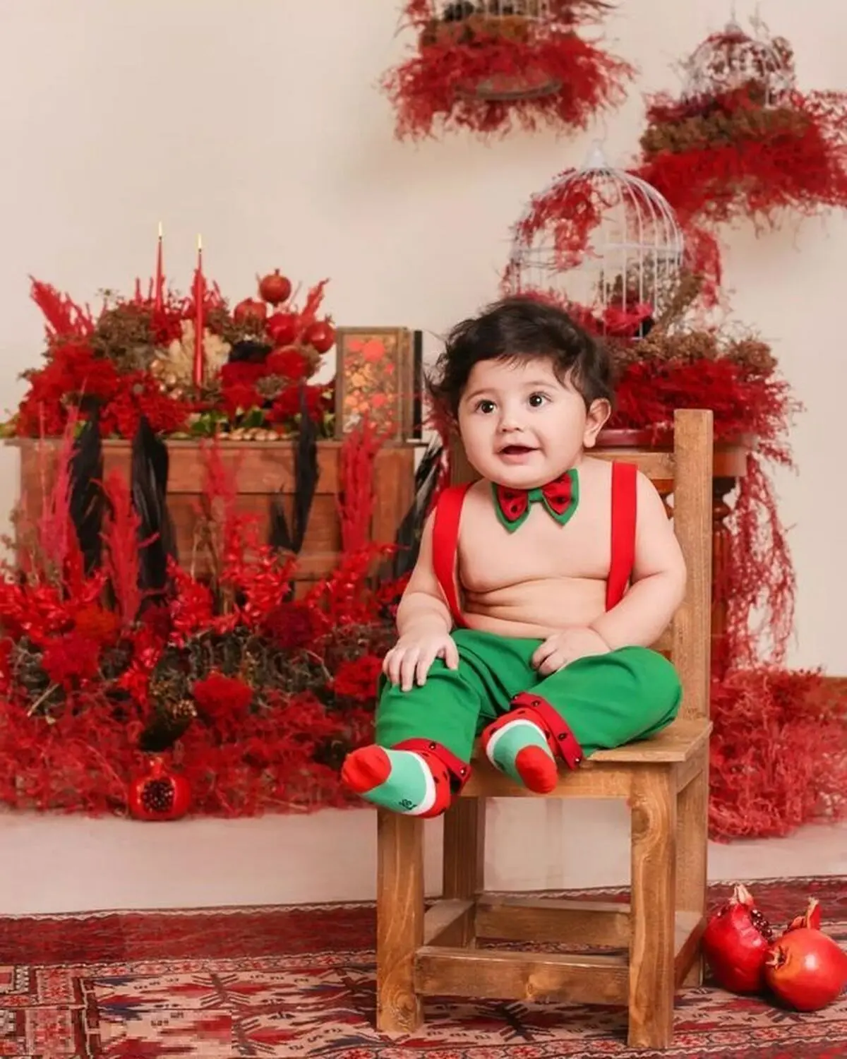 لباس بچه برای شب یلدا