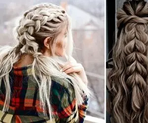 سیزده بدر 1402 با موهای بافته شده جذاااب ترین عکس ها رو بنداز؛ محبوب ترین انواع بافت مو