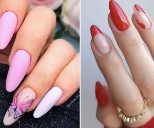 بهترین طرح های لاک ناخن واسه تویی که ناخنت بادومیه / به هر رنگ پوست چه رنگ لاکی میاد؟