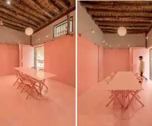 انبار متروکه ای که با ظاهر نو برنده جایزه معماری شد/ پلتفرم صورتی ترکیب گذشته و حال