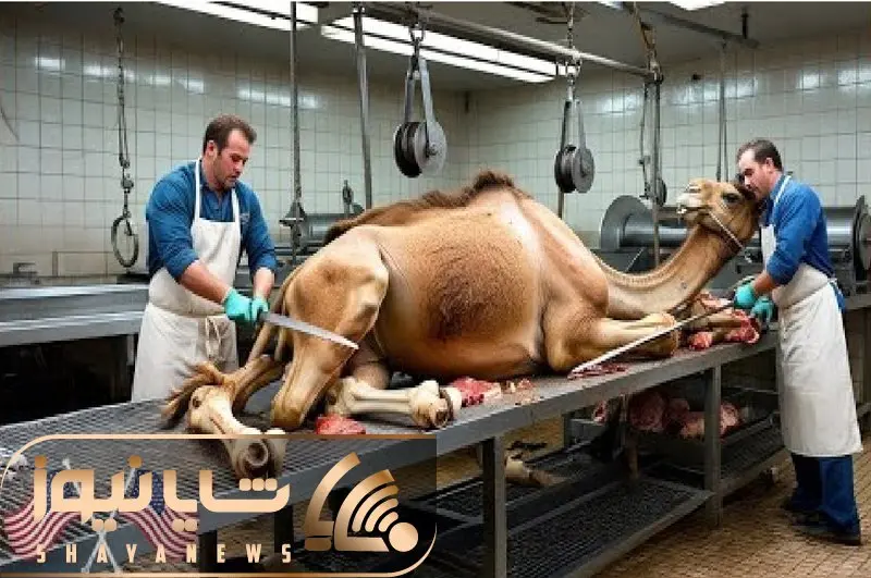 فرآوری شتر؛ انفجار سود شتر در سلاخخانه های مدرن آمریکا