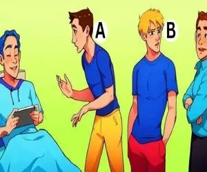 بازی فکری؛ فقط اونی که جونش به جون داداشش وصله میتونه بفهمه کدومشون برادر مریضه