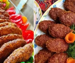 طرز تهیه شامی کباب نوستالژی با یه مزه دلپذیر/ با نون داغ و ریحون میشه یه طعام بهشتی