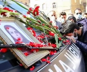 وداع با مهشید گودرز پرستار باردار بیمارستان لقمان