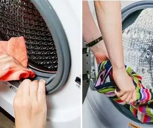 ترفند از بین بردن بوی نامطبوع داخل ماشین لباسشویی؛ تمیز نکنی لباسات بو میگیرن هیولا