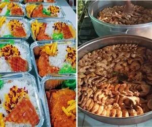 طرز تهیه زرشک پلو با مرغ نذری برای 50 نفر؛ همراه با فوت و فن های خوشمزه شدنش