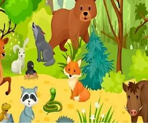 بازی فکری؛  اگه مغزت درست کار کنه سلطان جنگل رو تو 9 ثانیه پیدا میکنی