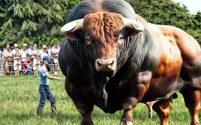 گاوهای باورنکردنی؛ بزرگترین گاوهای غول پیکر جهان که دامداری را باور میکند