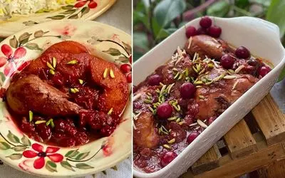 طرز تهیه مرغ آلبالویی به روش مازندرانی / طعم بی نظیر از یک غذای محلی خاص