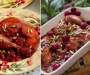 طرز تهیه مرغ آلبالویی به روش مازندرانی / طعم بی نظیر از یک غذای محلی خاص