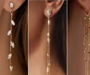 مدل های گوشواره آویز؛ خاص و ترندی برای باسلیقه ها در اکسسوری